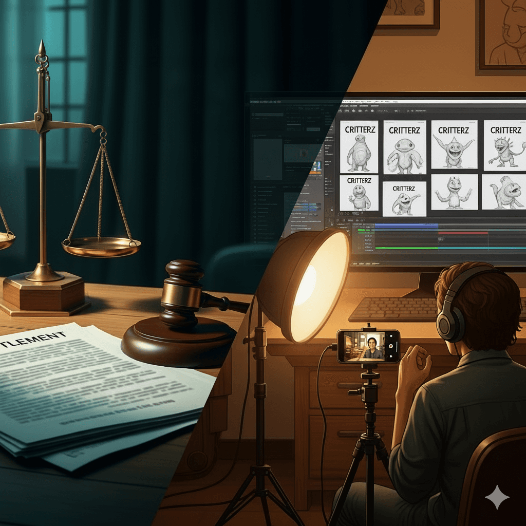 AI Filmmaking News 2025: Anthropic Settlement, OpenAI's Critterz & What It Means for Actors